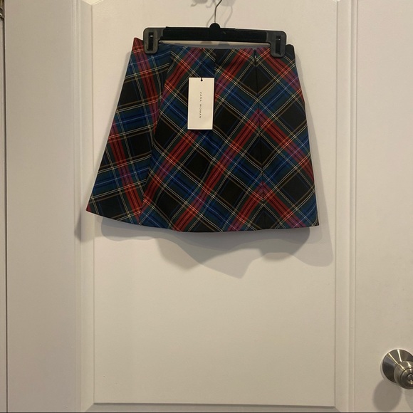 Zara Plaid Tartan Skirt - Picture 3 of 3
